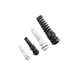 ข้อต่อสายเคเบิลไนลอนกันน้ำ IP68 ขนาด PG13.5 ป้องกันการบิดงอ พร้อมบุชชิ่งลดแรงดึงแบบยืดหยุ่น - Product Image 2