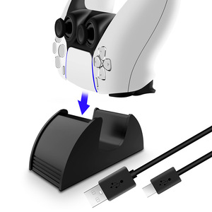 Ps5 <b>Controller</b> Dock Charger Type C Port Charging <b>Stand</b> For Ps5 Game <b>Controller</b> Peripheral Accessory - Product Image 1