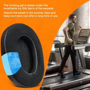Almohadillas de repuesto de gel refrigerante para <span class=keywords><strong>auriculares</strong></span> con cancelación de ruido WH1000XM5 almohadillas con espuma de aislamiento de ruido de alta densidad - Product Image 4