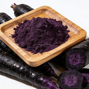 Polvere di Succo di Carota Nera Essiccata Personalizzata OEM ODM, Biologica Certificata HACCP, Grado Alimentare 1kg per Tè alla Frutta, Frullati, Prodotti da Forno - Product Image 2