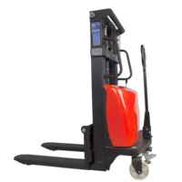 Nouveau chargeur de chariot élévateur batterie au Lithium 24 48 volts AC gerbeur de palettes électrique avec accessoire