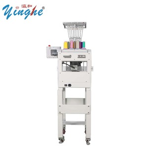 เครื่องปักคอมพิวเตอร์อเนกประสงค์ 3 in 1 แบบหัวเดียว 9 เข็ม สำหรับปักเสื้อผ้า/งานปักแบบเรียบ/ปักหมวก ได้รับมาตรฐาน CE สำหรับงานปักโมโนแกรม - Product Image 6
