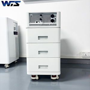 Onduleur et batterie 2 en 1 15kwh 48V Batterie Lifepo4 basse tension pour usage domestique au sol Réserve d'énergie solaire de secours intégrée en MPPT - Product Image 6