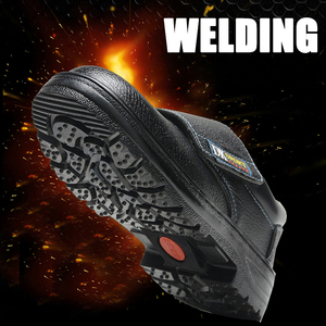 Zapatos DE SEGURIDAD antideslizantes baratos al por mayor para <span class=keywords><strong>trabajo</strong></span> de soldadura, zapatos de seguridad antiperforación antigolpes para hombres - Product Image 5