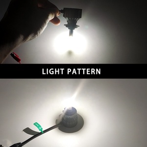 R1 R1T 360 degrés A MENÉ des ampoules De Phare tout en un conception H7 H4 16000LM 80W 6000K Blanc Froid Extrêmement Lumineux - Product Image 6