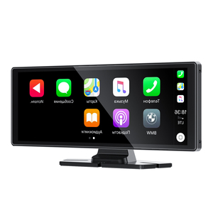 BOYI 3 en 1, Pantalla Táctil Portátil de 10.26'' y 1600x600P, Caja Carplay con Bluetooth 5.0, DVR, Compatible con Tarjetas TF de 64G-128GB para <span class=keywords><strong>Apple</strong></span>/Android Auto - Product Image 1