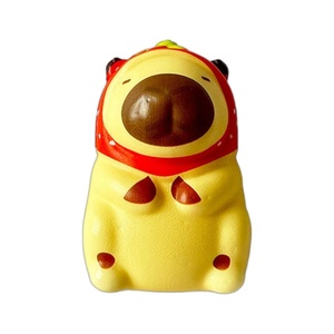 Juguete Antiestrés de Malla de PU de Capibara, Súper Ventas, para Aliviar el Estrés, Pequeño Regalo para Niñas y Niños, Diversión Urbana para Jóvenes - Product Image 5