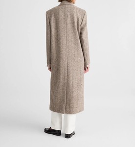 Abrigo de Invierno Cruzado con Diseño de Espiga - Abrigo de Mujer Acolchado y Cortavientos con Forro de Algodón - Product Image 5