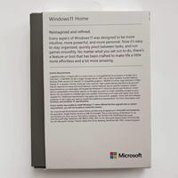 Windows 11 Home USB, Paquete Completo FPP, Edición Comercial, Clave de Activación en Línea, en Caja, Software MC OS Compatible con MAC, 6 Meses en Stock