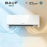 Aire Acondicionado Inteligente BAUF de 12000 BTU, Split Inverter con BMS, Contacto Seco, Actualización OTA, Fácil Mantenimiento