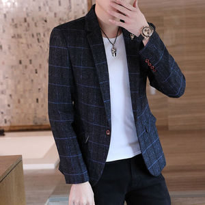 Mode Slim Fit Blazerjack Nieuwe Stijlen Herfst Single Breasted Pak <span class=keywords><strong>Blazer</strong></span> Casual Herenjas - Product Image 6