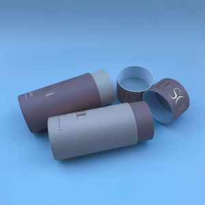 Tubo de Cartón Biodegradable y Reciclable para Cosméticos, Embalaje Ecológico para Bálsamo Labial y Rubor, Tamaño Personalizable, Papel Kraft - Product Image 5