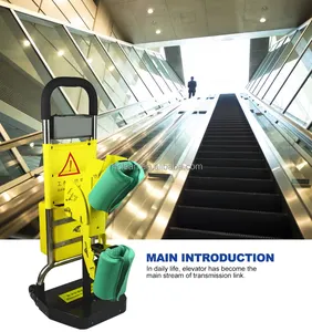 Limpiador automático de escaleras mecánicas para limpieza de suelos de fábrica, máquina de limpieza de pasamanos de escaleras