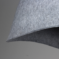 Lustre LED en feutre pour éclairage intérieur, absorption acoustique, lumière blanc chaud pour la maison, le bureau et les espaces de taille moyenne