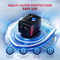 Calentador de aire diésel de versión clásica todo en uno para automóviles 12 y 24V 110V/220V con interruptor LCD Nueva condición