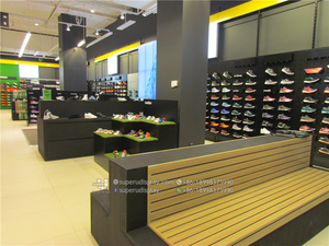 Il trasporto di <span class=keywords><strong>Sport</strong></span> di Disegno di Visualizzazione Rack di Scarpe Da Uomo di <span class=keywords><strong>Sport</strong></span> Negozio di Interior Design Scarpe di Visualizzazione Mensola A Muro per Articoli Sportivi - Product Image 2