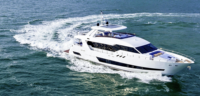 Yacht de croisière de luxe haut de gamme de 96 pieds, diesel, avec cabine, neuf, moteur in-bord soudé, pour patrouille, aventures, pêche et tourisme nautique