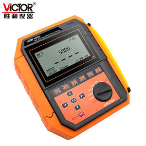 เครื่องทดสอบความต้านทานฉนวนไฟฟ้าแรงสูง VICTOR 9600S อัตโนมัติ ดิจิตอล 5kV, เมกะโอห์มมิเตอร์แบบหลายช่องสัญญาณ - Product Image 2