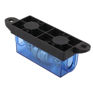 Bloque de fusibles AC/DC500V <span class=keywords><strong>Clase</strong></span> T Portafusibles Mega 100-400A Fusible con amplificador Se adapta a inversores y aparatos de alta potencia en Marine - Product Image 2