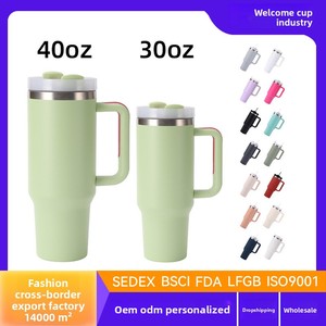 40oz in acciaio inox isolato sottovuoto Camping Car tazza con paglia 6-12 ore di isolamento termico - Product Image 5
