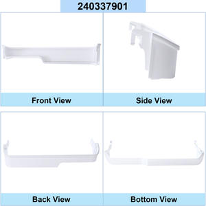 Refrigerator <b>Box</b> Plastic Rectangle Food <b>Storage</b> Compartment Fridge Organizer <b>Stackable</b> Easy Clean Freshness Preservation - Product Image 4