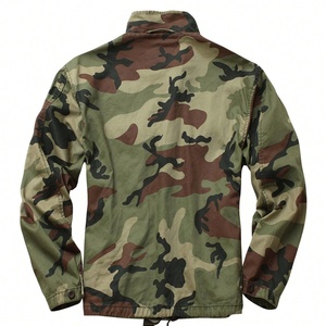 Chaquetas de Camuflaje de Calidad para Calle 2025 al por Mayor, Chaquetas Tácticas de Trabajo con Estampado Digital Personalizado en Toda la Superficie, Estilo Oversize - Product Image 2