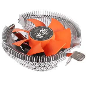 Настольный компьютер CPU кулер вентилятор охлаждения воздуха Mute 3 Pin для intel LGA 1151 1150 1155 1156 775 1200 AMD AM3 радиатора