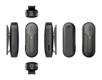 Microphone Lavalier Sans Fil Professionnel avec Clip Magnétique et Étui de Recharge pour YouTube, Podcast, Gaming, Ordinateur et Créateurs