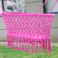 Chaise de hamac en macramé pour bébé, meuble d'intérieur, corde de loisirs, balançoire