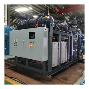 ชุดเครื่องทำความเย็นห้องเย็น คอมเพรสเซอร์แบบสกรู HVAC ชุดรีไซเคิลสารทำความเย็น เครื่องปรับอากาศ ระบบปรับอากาศอัตโนมัติ สารทำความเย็น - Product Image 2