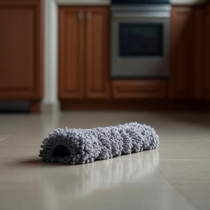 <b>Microfiber</b> <b>Mop</b> Head Gray 40 Cm Replacement For Cleaning <b>Floors</b> - Product Image 3