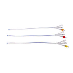 Kateter Foley Silikon 3-arah, Perlengkapan Medis untuk Rumah Sakit, Tabung Uretra Bersertifikat CE Kelas II 6fr 24FR - Product Image 6