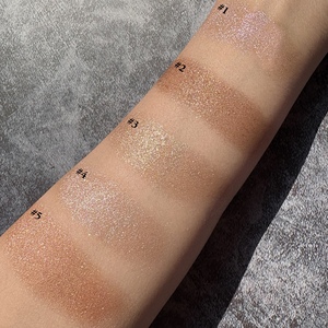 Nueva Llegada Hidratante Impermeable Cara Vegano <span class=keywords><strong>Bronceador</strong></span> y Resaltadores Maquillaje Resaltador Etiqueta Privada Crema Resaltador - Product Image 5