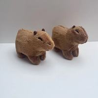 EN STOCK doux mignon kawaii dessin animé peluche peluche Animal capybara rongeur peluche jouets en peluche pour les enfants