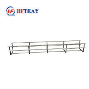 Outdoor Industrial 400x200mm Large-Span <b>Aluminium</b> Wire <b>Mesh</b> Corrosion Resistant Fireproof Powder Coated Construction Cable Tray - Product Image 4