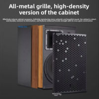 Moniteur de scène professionnel 2 canaux 15 pouces en bois et métal, 600W haute puissance, pour performances sur scène, son inversé, mariages et bars