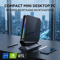 I9 13900HX Desktop Gaming Computer RTX 4060 8G GDDR6 Intel I7 13700H 12900H RGB Mini Gamer Desktop Barebone Computer WiFi6
