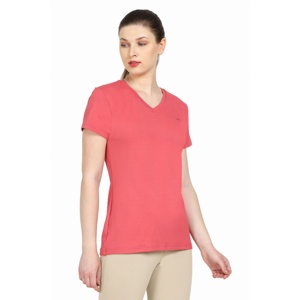 TD Tuffrider da donna Taylor Tee grazioso Top corto Slim Fit con motivo personaggio traspirante taglia unica XS XXS - Product Image 3