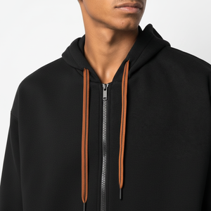 Vente en gros personnalisé 500 Gsm Tech polaire coton Patchwork surdimensionné survêtements pour hommes sweats à capuche zippés conception pour hommes pour l'hiver - Product Image 1