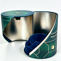 Boîte cadeau rigide rotative de luxe à ouverture spirale, boîte en papier personnalisée pour montres, bijoux, cosmétiques