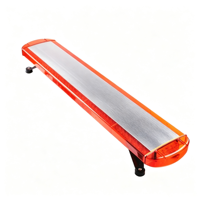 Feux de signalisation LED 88W, 26 modes stroboscopiques, montage sur toit, support en acier inoxydable, IP65, boîtier en alliage d'aluminium PC, plusieurs couleurs