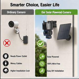 Telecamera di Sicurezza Solare 4G LTE MS-T500D-4G 5MP 3K, Telecamera PTZ Wireless per Esterni, per Fattorie Remote, Casa e Azienda - Product Image 5