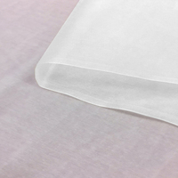 Tissu en soie de mûrier de luxe de sortie d'usine tissu en soie liquide doux et brillant tissu en organza pour robes