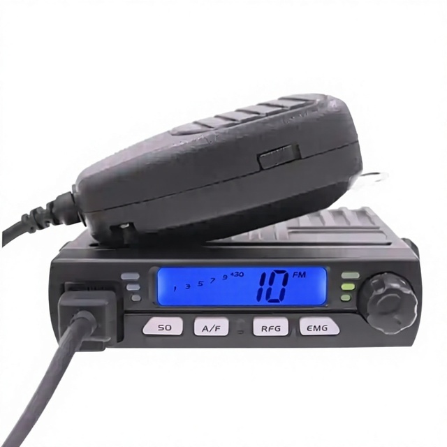 CB-40M Mini Shortwave Small Mobile Radio 25.6~30.1MHz Detachable Speaker Mic Wireless Transceiver L762