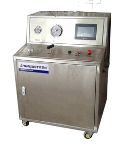 Systèmes de surpression d'azote, d'hydrogène, d'oxygène et d'air haute pression avec contrôle PLC manuel, conception de pompe à piston, source d'alimentation pneumatique - Product Image 3