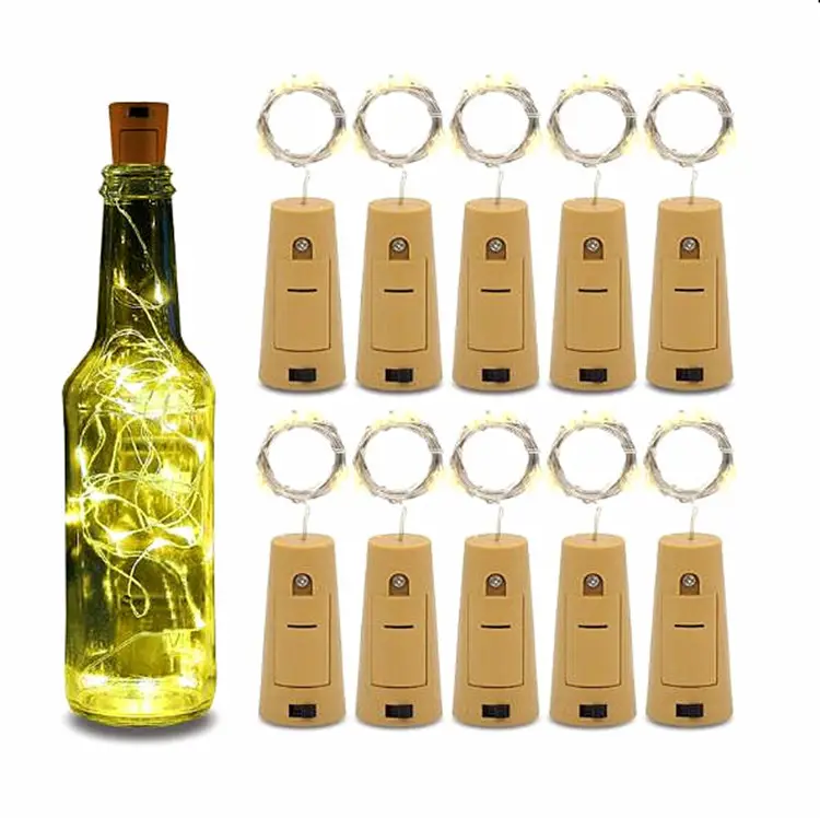 2 Meters LED Fairy Wine Bottle Lights with Cork