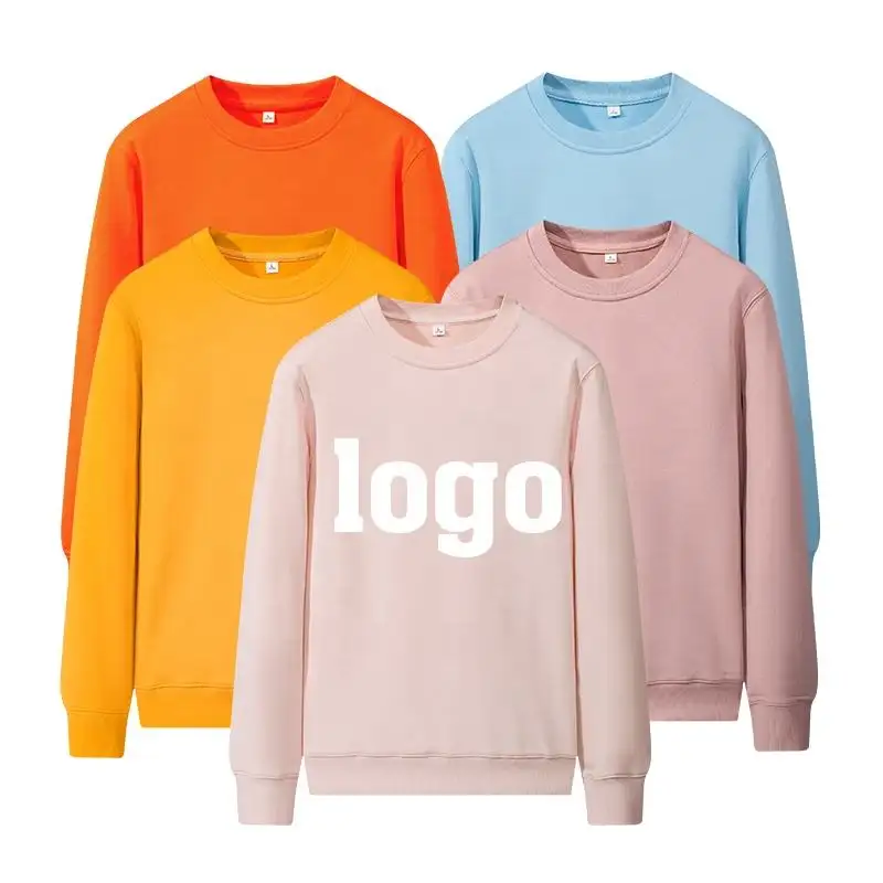 Mode Vlakte Zwarte Hooded Sweater Plus Size Vrouwen Sweaters Custom Logo Sweatshirts Voor Vrouwen Mannen