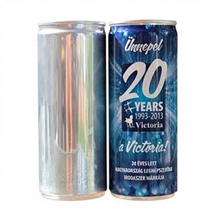 Etiquetas Termoencogibles Personalizadas al por Mayor para Latas de Bebidas, Impresas con Envoltura Completa - Product Image 1