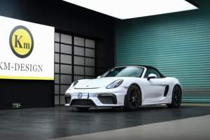 Pour <span class=keywords><strong>Porsche</strong></span> <span class=keywords><strong>718</strong></span> 2012 2013 2014 2015 2016 981 Ancien vers Nouveau 2025 GT4 Ensemble de pare-chocs avant (version complète) - Product Image 3