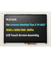 Untuk Lenovo Ideapad Flex 5-14ALC7 5-14IAU7 14" Penggantian Layar Sentuh LCD